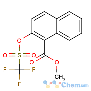 CAS No:200573-11-1 methyl 2-(trifluoromethylsulfonyloxy)naphthalene-1-carboxylate