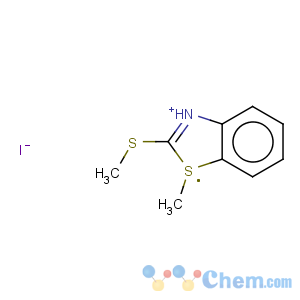 CAS No:20064-98-6 Benzothiazolium,3-methyl-2-(methylthio)-, iodide (1:1)