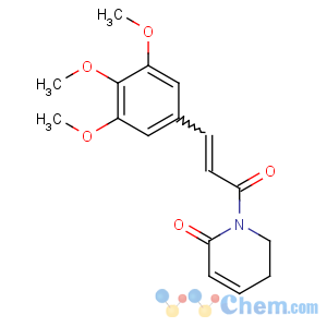 CAS No:20069-09-4 1-[(E)-3-(3,4,5-trimethoxyphenyl)prop-2-enoyl]-2,3-dihydropyridin-6-one