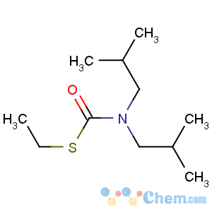 CAS No:2008-41-5 S-ethyl N,N-bis(2-methylpropyl)carbamothioate