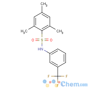 CAS No:200933-14-8 2,4,6-trimethyl-N-[3-(trifluoromethyl)phenyl]benzenesulfonamide