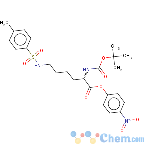 CAS No:200943-66-4 L-Lysine,N2-[(1,1-dimethylethoxy)carbonyl]-N6-[(4-methylphenyl)sulfonyl]-, 4-nitrophenylester