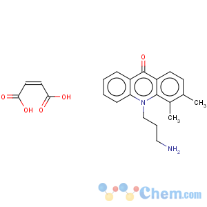 CAS No:201010-95-9 10-(3-Aminopropyl)-3,4-dimethyl-9(10H)-acridinone maleate