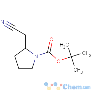 CAS No:201039-13-6 tert-butyl (2R)-2-(cyanomethyl)pyrrolidine-1-carboxylate