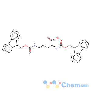 CAS No:201046-59-5 Fmoc-Orn(Fmoc)-OH