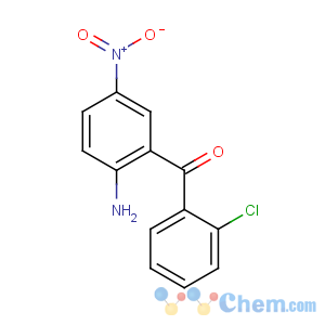 CAS No:2011-66-7 (2-amino-5-nitrophenyl)-(2-chlorophenyl)methanone
