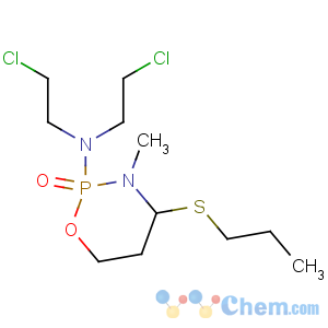 CAS No:201152-47-8 N,N-bis(2-chloroethyl)-3-methyl-2-oxo-4-propylsulfanyl-1,3,<br />2λ