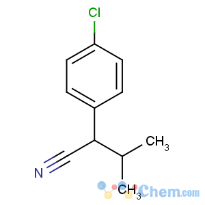 CAS No:2012-81-9 2-(4-chlorophenyl)-3-methylbutanenitrile