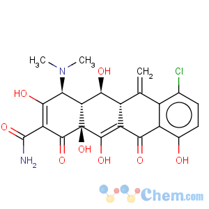 CAS No:2013-58-3 2-Naphthacenecarboxamide,7-chloro-4-(dimethylamino)-1,4,4a,5,5a,6,11,12a-octahydro-3,5,10,12,12a-pentahydroxy-6-methylene-1,11-dioxo-,(4S,4aR,5S,5aR,12aS)-
