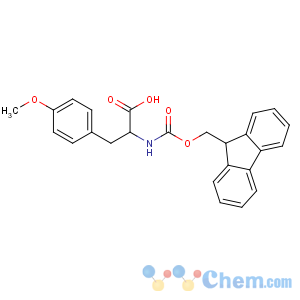 CAS No:201335-88-8 (2R)-2-(9H-fluoren-9-ylmethoxycarbonylamino)-3-(4-methoxyphenyl)<br />propanoic acid