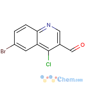 CAS No:201420-31-7 6-bromo-4-chloroquinoline-3-carbaldehyde