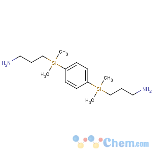 CAS No:20152-18-5 3-[[4-[3-aminopropyl(dimethyl)silyl]phenyl]-dimethylsilyl]propan-1-amine