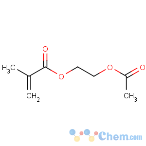 CAS No:20166-49-8 2-Propenoic acid,2-methyl-, 2-(acetyloxy)ethyl ester