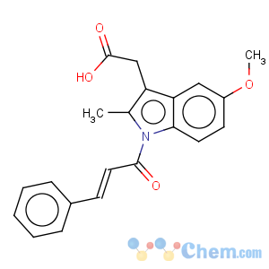 CAS No:20168-99-4 1H-Indole-3-aceticacid, 5-methoxy-2-methyl-1-(1-oxo-3-phenyl-2-propen-1-yl)-