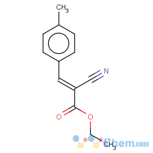 CAS No:2017-88-1 2-Propenoic acid,2-cyano-3-(4-methylphenyl)-, ethyl ester, (2E)-