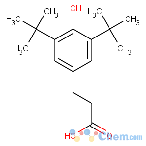 CAS No:20170-32-5 3-(3,5-ditert-butyl-4-hydroxyphenyl)propanoic acid