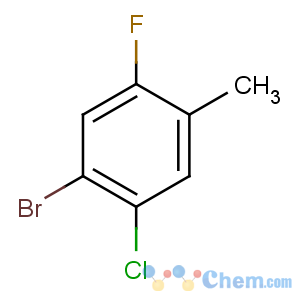 CAS No:201849-17-4 1-bromo-2-chloro-5-fluoro-4-methylbenzene