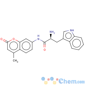 CAS No:201860-49-3 1H-Indole-3-propanamide,a-amino-N-(4-methyl-2-oxo-2H-1-benzopyran-7-yl)-,(aS)-