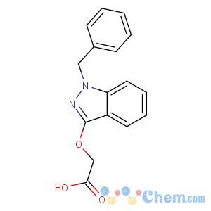 CAS No:20187-55-7 2-(1-benzylindazol-3-yl)oxyacetic acid