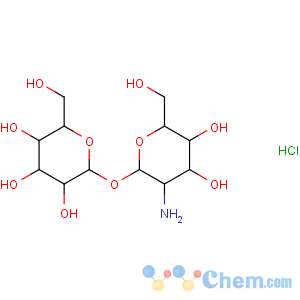 CAS No:20204-85-7 alpha-D-glucopyranosyl 2-amino-2-deoxy-alpha-D-glucopyranoside hydrochloride (1:1)