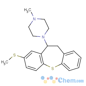 CAS No:20229-30-5 Piperazine,1-[10,11-dihydro-8-(methylthio)dibenzo[b,f]thiepin-10-yl]-4-methyl-