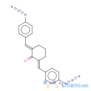CAS No:20237-98-3 Cyclohexanone,2,6-bis[(4-azidophenyl)methylene]-