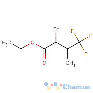 CAS No:2024-54-6 Butanoic acid,2-bromo-4,4,4-trifluoro-3-methyl-, ethyl ester