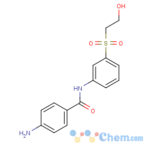 CAS No:20241-68-3 4-amino-N-[3-(2-hydroxyethylsulfonyl)phenyl]benzamide