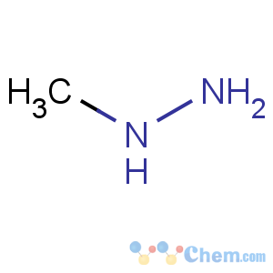 CAS No:20244-39-7 Hydrazine, methyl-,monohydrate (8CI,9CI)