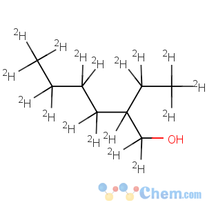 CAS No:202480-75-9 1-Hexan-1,1,2,3,3,4,4,5,5,6,6,6-d12-ol,2-(ethyl-d5)-