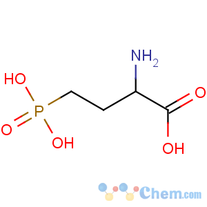 CAS No:20263-07-4 2-amino-4-phosphonobutanoic acid