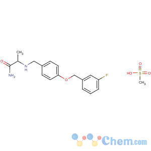 CAS No:202825-46-5 Safinamide mesylate