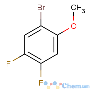 CAS No:202865-58-5 1-bromo-4,5-difluoro-2-methoxybenzene