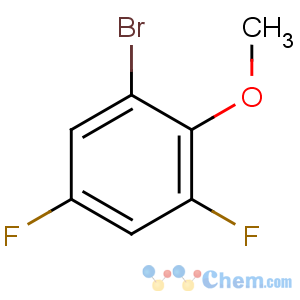 CAS No:202865-59-6 1-bromo-3,5-difluoro-2-methoxybenzene