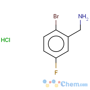 CAS No:202865-67-6 Benzenemethanamine,2-bromo-5-fluoro-, hydrochloride (1:1)