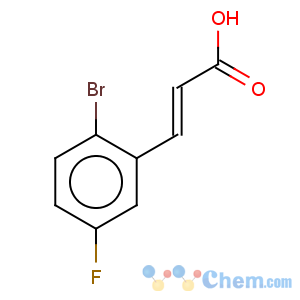 CAS No:202865-70-1 2-Bromo-5-fluorocinnamic acid