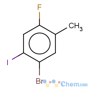 CAS No:202865-75-6 Benzene,1-bromo-4-fluoro-2-iodo-5-methyl-