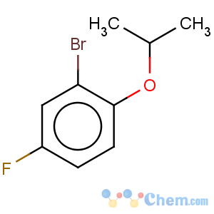 CAS No:202865-79-0 Benzene,2-bromo-4-fluoro-1-(1-methylethoxy)-