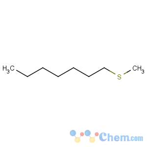 CAS No:20291-61-6 1-methylsulfanylheptane
