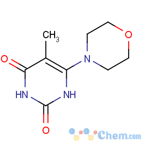 CAS No:202916-71-0 5-methyl-6-morpholin-4-yl-1H-pyrimidine-2,4-dione