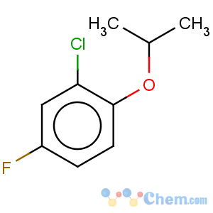 CAS No:202982-71-6 Benzene,2-chloro-4-fluoro-1-(1-methylethoxy)-