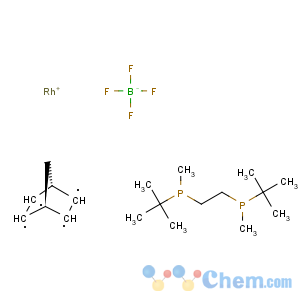 CAS No:203000-59-3 (S,S)-1,2-BIS[(TERT-BUTYL)METHYLPHOSPHINO]ETHANE(NORBORNADIENE)RHODIUM(I) TETRAFLUOROBORATE