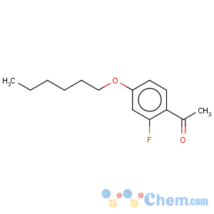 CAS No:203066-91-5 Ethanone,1-[2-fluoro-4-(hexyloxy)phenyl]-