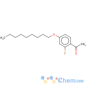 CAS No:203066-95-9 Ethanone,1-[2-fluoro-4-(nonyloxy)phenyl]-