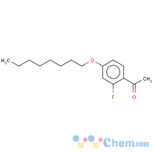 CAS No:203066-98-2 Ethanone,1-[2-fluoro-4-(octyloxy)phenyl]-