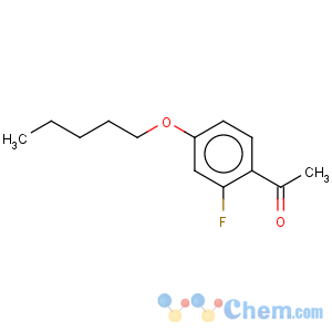 CAS No:203066-99-3 Ethanone,1-[2-fluoro-4-(pentyloxy)phenyl]-