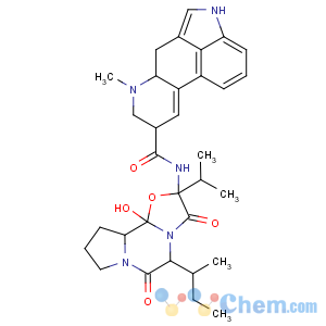 CAS No:20315-46-2 Ergotaman-3',6',18-trione,12'-hydroxy-2'-(1-methylethyl)-5'-[(1S)-1-methylpropyl]-, (5'a)-