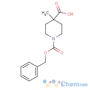 CAS No:203522-12-7 4-methyl-1-phenylmethoxycarbonylpiperidine-4-carboxylic acid
