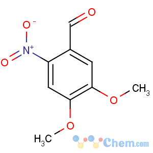 CAS No:20357-25-9 4,5-dimethoxy-2-nitrobenzaldehyde