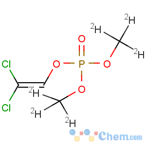 CAS No:203645-53-8 Phosphoricacid, 2,2-dichloroethenyl di(methyl-d3) ester (9CI)